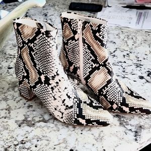 COCONUTS, snake boots